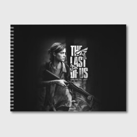 Альбом для рисования с принтом THE LAST OF US в городе Новоалтайск, 100% бумага
 | матовая бумага, плотность 200 мг. | fireflies | look for the light | the last of us | джоэл | игры | одни из нас | цикады | элли