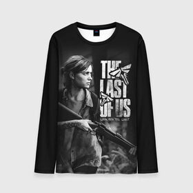 Мужской лонгслив 3D с принтом THE LAST OF US в городе Новоалтайск, 100% полиэстер | длинные рукава, круглый вырез горловины, полуприлегающий силуэт | fireflies | look for the light | the last of us | джоэл | игры | одни из нас | цикады | элли