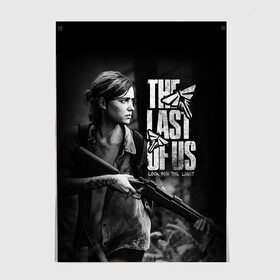 Постер с принтом THE LAST OF US в городе Новоалтайск, 100% бумага
 | бумага, плотность 150 мг. Матовая, но за счет высокого коэффициента гладкости имеет небольшой блеск и дает на свету блики, но в отличии от глянцевой бумаги не покрыта лаком | fireflies | look for the light | the last of us | джоэл | игры | одни из нас | цикады | элли