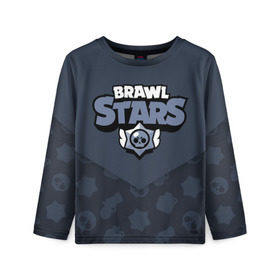 Детский лонгслив 3D с принтом BRAWL STARS - CROW (СПИНА) в городе Новоалтайск, 100% полиэстер | длинные рукава, круглый вырез горловины, полуприлегающий силуэт
 | 