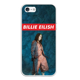 Чехол для iPhone 5/5S матовый с принтом BILLIE EILISH в городе Новоалтайск, Силикон | Область печати: задняя сторона чехла, без боковых панелей | bad guy | billie | eilish | ocean eyes | айлиш | билли | девушка | певица | эйлиш