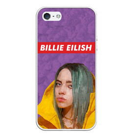 Чехол для iPhone 5/5S матовый с принтом BILLIE EILISH в городе Новоалтайск, Силикон | Область печати: задняя сторона чехла, без боковых панелей | bad guy | billie | eilish | ocean eyes | айлиш | билли | девушка | певица | эйлиш