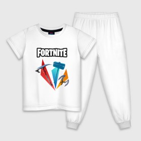 Детская пижама хлопок с принтом Fortnite Battle Chapter 2 в городе Новоалтайск, 100% хлопок |  брюки и футболка прямого кроя, без карманов, на брюках мягкая резинка на поясе и по низу штанин
 | Тематика изображения на принте: fortnite | fortnite 11 season | fortnite chapter 2 | game | island fortnite | битва | игра | карта | мир фортнайт | остров фортнайт | фортнайт | фортнайт 11 сезон | фортнайт часть 2