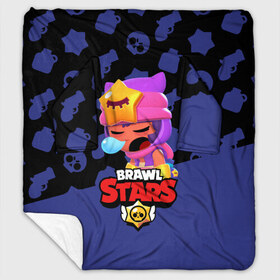 Плед с рукавами с принтом BRAWL STARS - SANDY в городе Новоалтайск, 100% полиэстер | Закругленные углы, все края обработаны. Ткань не мнется и не растягивается. Размер 170*145 | brawl | bull | colt | crow | game | games | leon | online | penny | poco | sandy | shelly | spike | star | stars | wanted | брав | бравл | браво | звезда | звезды | игра | игры | лого | онлайн | сенди | старс | сэнди