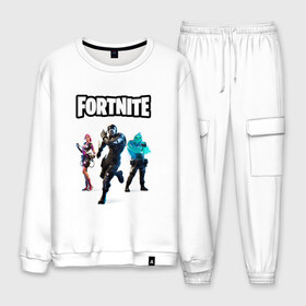 Мужской костюм хлопок с принтом Fortnite Battle Chapter 2 в городе Новоалтайск, 100% хлопок | на свитшоте круглая горловина, мягкая резинка по низу. Брюки заужены к низу, на них два вида карманов: два “обычных” по бокам и два объемных, с клапанами, расположенные ниже линии бедра. Брюки с мягкой трикотажной резинкой на поясе и по низу штанин. В поясе для дополнительного комфорта — широкие завязки | fortnite | fortnite 11 season | fortnite chapter 2 | game | island fortnite | битва | игра | карта | мир фортнайт | остров фортнайт | фортнайт | фортнайт 11 сезон | фортнайт часть 2