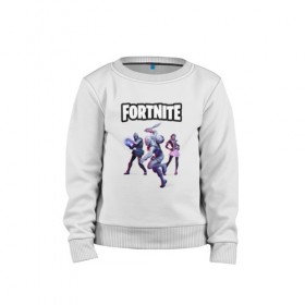 Детский свитшот хлопок с принтом Fortnite Battle Chapter 2 в городе Новоалтайск, 100% хлопок | круглый вырез горловины, эластичные манжеты, пояс и воротник | Тематика изображения на принте: fortnite | fortnite 11 season | fortnite chapter 2 | game | island fortnite | битва | игра | карта | мир фортнайт | остров фортнайт | фортнайт | фортнайт 11 сезон | фортнайт часть 2