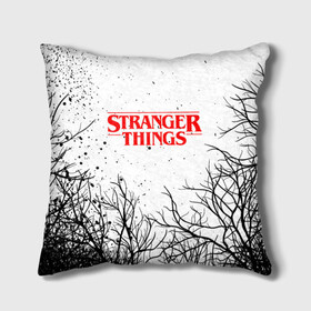 Подушка 3D с принтом STRANGER THINGS | ОЧЕНЬ СТРАННЫЕ ДЕЛА в городе Новоалтайск, наволочка – 100% полиэстер, наполнитель – холлофайбер (легкий наполнитель, не вызывает аллергию). | состоит из подушки и наволочки. Наволочка на молнии, легко снимается для стирки | Тематика изображения на принте: stranger things | очень странные дела