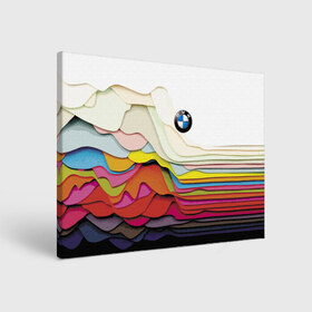 Холст прямоугольный с принтом Color в городе Новоалтайск, 100% ПВХ |  | bmw | color | cool | prestige | vanguard | авангард | бмв | круто | престиж | цвет