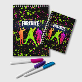 Блокнот с принтом Fortnite Battle Chapter 2 в городе Новоалтайск, 100% бумага | 48 листов, плотность листов — 60 г/м2, плотность картонной обложки — 250 г/м2. Листы скреплены удобной пружинной спиралью. Цвет линий — светло-серый
 | Тематика изображения на принте: fortnite | fortnite 11 season | fortnite chapter 2 | game | island fortnite | битва | игра | карта | мир фортнайт | остров фортнайт | фортнайт | фортнайт 11 сезон | фортнайт часть 2