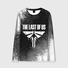 Мужской лонгслив 3D с принтом THE LAST OF US в городе Новоалтайск, 100% полиэстер | длинные рукава, круглый вырез горловины, полуприлегающий силуэт | cicadas | fireflies | naughty dog | the last of us | the last of us part 2 | джоэл | последние из нас | цикады | элли