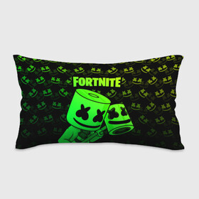 Подушка 3D антистресс с принтом FORTNITE MARSHMELLO в городе Новоалтайск, наволочка — 100% полиэстер, наполнитель — вспененный полистирол | состоит из подушки и наволочки на молнии | chapter 2 | fortnite | marshmello | диджей | игры | маршмэллоу | молоток | фортнайт
