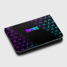 Картхолдер с принтом с принтом FORTNITE x MARSHMELLO в городе Новоалтайск, натуральная матовая кожа | размер 7,3 х 10 см; кардхолдер имеет 4 кармана для карт; | fnchap2 | fortnite | fortnite 2 | fortnite x | marshmello | маршмелло | фортнайт | фортнайт 2 | фортнайт глава 2