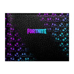 Обложка для студенческого билета с принтом FORTNITE x MARSHMELLO в городе Новоалтайск, натуральная кожа | Размер: 11*8 см; Печать на всей внешней стороне | fnchap2 | fortnite | fortnite 2 | fortnite x | marshmello | маршмелло | фортнайт | фортнайт 2 | фортнайт глава 2