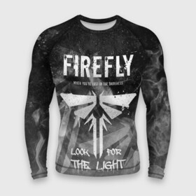 Мужской рашгард 3D с принтом THE LAST OF US в городе Новоалтайск,  |  | fireflies | look for the light | the last of us | джоэл | игры | одни из нас | цикады | элли