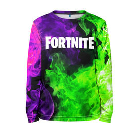 Детский лонгслив 3D с принтом FORTNITE SPACE в городе Новоалтайск, 100% полиэстер | длинные рукава, круглый вырез горловины, полуприлегающий силуэт
 | fortnite | fortnite 2 | fortnite x | marshmello | маршмелло | фортнайт | фортнайт 2 | фортнайт глава 2