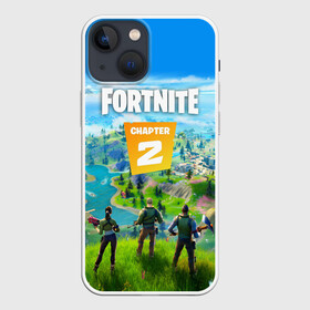 Чехол для iPhone 13 mini с принтом FORTNITE 2 ЧАСТЬ (2 СТОРОНЫ) в городе Новоалтайск,  |  | 1 сезон | 11 сезон | 2 часть | battle | chapter 2 | fort | fortnite | fortnite 2 | royale | season 11 | битва | королевская | форт | фортнайт