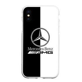 Чехол для iPhone XS Max матовый с принтом MERCEDES-BENZ в городе Новоалтайск, Силикон | Область печати: задняя сторона чехла, без боковых панелей | Тематика изображения на принте: amg | benz | mercedes | амг | бенз | бенс | бенц | гелик | мерин | мерс | мерседес