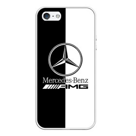 Чехол для iPhone 5/5S матовый с принтом MERCEDES-BENZ в городе Новоалтайск, Силикон | Область печати: задняя сторона чехла, без боковых панелей | amg | benz | mercedes | амг | бенз | бенс | бенц | гелик | мерин | мерс | мерседес