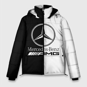 Мужская зимняя куртка 3D с принтом MERCEDES-BENZ в городе Новоалтайск, верх — 100% полиэстер; подкладка — 100% полиэстер; утеплитель — 100% полиэстер | длина ниже бедра, свободный силуэт Оверсайз. Есть воротник-стойка, отстегивающийся капюшон и ветрозащитная планка. 

Боковые карманы с листочкой на кнопках и внутренний карман на молнии. | amg | benz | mercedes | амг | бенз | бенс | бенц | гелик | мерин | мерс | мерседес