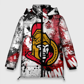 Женская зимняя куртка 3D Оттава Сенаторз: в городе Новоалтайск, верх — 100% полиэстер; подкладка — 100% полиэстер; утеплитель — 100% полиэстер | длина ниже бедра, силуэт Оверсайз. Есть воротник-стойка, отстегивающийся капюшон и ветрозащитная планка. 
Боковые карманы с листочкой на кнопках и внутренний карман на молнии | hockey | nhl | ottawa | ottawa senators | senators | usa | нхл | оттава | оттава сенаторз | сенаторз | спорт | сша | хоккей | шайба