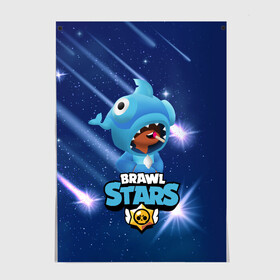 Постер с принтом Leon (Brawl Stars) в городе Новоалтайск, 100% бумага
 | бумага, плотность 150 мг. Матовая, но за счет высокого коэффициента гладкости имеет небольшой блеск и дает на свету блики, но в отличии от глянцевой бумаги не покрыта лаком | brawl stars | crow | game | leon | бравл | бравл стар | бравл старс | ворон | ворона | детская | детям | игра | компьютерная игра | кров | леон | персонаж | развлечение