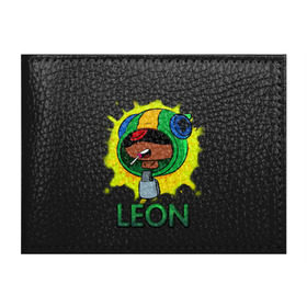 Обложка для студенческого билета с принтом Leon (Brawl Stars) в городе Новоалтайск, натуральная кожа | Размер: 11*8 см; Печать на всей внешней стороне | Тематика изображения на принте: brawl stars | crow | game | leon | бравл | бравл стар | бравл старс | ворон | ворона | детская | детям | игра | компьютерная игра | кров | леон | персонаж | развлечение