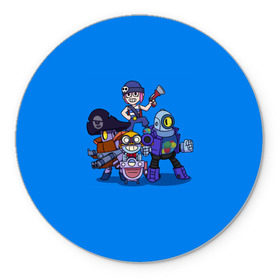 Коврик для мышки круглый с принтом Brawl Stars в городе Новоалтайск, резина и полиэстер | круглая форма, изображение наносится на всю лицевую часть | Тематика изображения на принте: brawl stars | crow | game | leon | бравл | бравл стар | бравл старс | ворон | ворона | детская | детям | игра | компьютерная игра | кров | леон | персонаж | развлечение