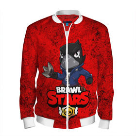 Мужской бомбер 3D с принтом Crow (Brawl Stars) в городе Новоалтайск, 100% полиэстер | застегивается на молнию, по бокам два кармана без застежек, по низу бомбера и на воротнике - эластичная резинка | brawl stars | crow | game | leon | бравл | бравл стар | бравл старс | ворон | ворона | детская | детям | игра | компьютерная игра | кров | леон | персонаж | развлечение