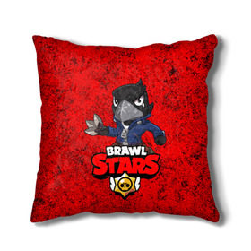 Подушка 3D с принтом Crow (Brawl Stars) в городе Новоалтайск, наволочка – 100% полиэстер, наполнитель – холлофайбер (легкий наполнитель, не вызывает аллергию). | состоит из подушки и наволочки. Наволочка на молнии, легко снимается для стирки | brawl stars | crow | game | leon | бравл | бравл стар | бравл старс | ворон | ворона | детская | детям | игра | компьютерная игра | кров | леон | персонаж | развлечение