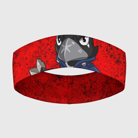 Повязка на голову 3D с принтом Crow (Brawl Stars) в городе Новоалтайск,  |  | brawl stars | crow | game | leon | бравл | бравл стар | бравл старс | ворон | ворона | детская | детям | игра | компьютерная игра | кров | леон | персонаж | развлечение