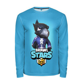 Мужской лонгслив 3D с принтом Crow (Brawl Stars) в городе Новоалтайск, 100% полиэстер | длинные рукава, круглый вырез горловины, полуприлегающий силуэт | brawl stars | crow | game | leon | бравл | бравл стар | бравл старс | ворон | ворона | детская | детям | игра | компьютерная игра | кров | леон | персонаж | развлечение