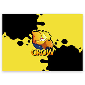 Поздравительная открытка с принтом Crow (Brawl Stars) в городе Новоалтайск, 100% бумага | плотность бумаги 280 г/м2, матовая, на обратной стороне линовка и место для марки
 | brawl stars | crow | game | leon | бравл | бравл стар | бравл старс | ворон | ворона | детская | детям | игра | компьютерная игра | кров | леон | персонаж | развлечение