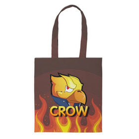 Сумка 3D повседневная с принтом Crow (Brawl Stars) в городе Новоалтайск, 100% полиэстер | Плотность: 200 г/м2; Размер: 34×35 см; Высота лямок: 30 см | brawl stars | crow | game | leon | бравл | бравл стар | бравл старс | ворон | ворона | детская | детям | игра | компьютерная игра | кров | леон | персонаж | развлечение