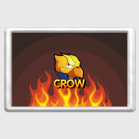 Магнит 45*70 с принтом Crow (Brawl Stars) в городе Новоалтайск, Пластик | Размер: 78*52 мм; Размер печати: 70*45 | brawl stars | crow | game | leon | бравл | бравл стар | бравл старс | ворон | ворона | детская | детям | игра | компьютерная игра | кров | леон | персонаж | развлечение