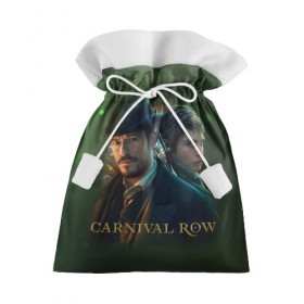 Подарочный 3D мешок с принтом Carnival Row в городе Новоалтайск, 100% полиэстер | Размер: 29*39 см | Тематика изображения на принте: cara delevingne | carnival row | виньет стоунмосс | кара делевинь | карнивал роу | фентази | фея