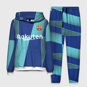 Мужской костюм 3D (с толстовкой) с принтом Barcelona PreMatch kit в городе Новоалтайск,  |  | Тематика изображения на принте: barcelona | champions | laliga | league | messi | spain | барселона | испания | лига | месси | чемпионов