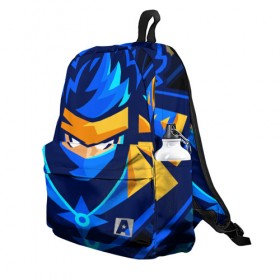 Рюкзак 3D с принтом FORTNITE NINJA в городе Новоалтайск, 100% полиэстер | лямки с регулируемой длиной, сверху петелька, чтобы рюкзак можно было повесить на вешалку. Основное отделение закрывается на молнию, как и внешний карман. Внутри два дополнительных кармана, один из которых закрывается на молнию. По бокам два дополнительных кармашка | fnchap2 | fortnite | fortnite 2 | fortnite x | marshmello | ninja | ninja hyper streamer | ninja streamer | streamer | tyler blevins | маршмелло | ниндзя | фортнайт | фортнайт 2 | фортнайт глава 2