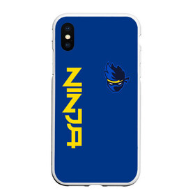 Чехол для iPhone XS Max матовый с принтом FORTNITE NINJA в городе Новоалтайск, Силикон | Область печати: задняя сторона чехла, без боковых панелей | fnchap2 | fortnite | fortnite 2 | fortnite x | marshmello | ninja | ninja hyper streamer | ninja streamer | streamer | tyler blevins | маршмелло | ниндзя | фортнайт | фортнайт 2 | фортнайт глава 2