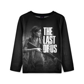 Детский лонгслив 3D с принтом THE LAST OF US в городе Новоалтайск, 100% полиэстер | длинные рукава, круглый вырез горловины, полуприлегающий силуэт
 | cicadas | fireflies | naughty dog | the last of us | the last of us part 2 | джоэл | последние из нас | цикады | элли