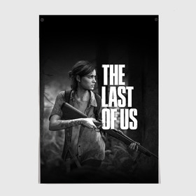 Постер с принтом THE LAST OF US 2 ELLIE | ОДНИ ИЗ НАС 2 ЭЛЛИ в городе Новоалтайск, 100% бумага
 | бумага, плотность 150 мг. Матовая, но за счет высокого коэффициента гладкости имеет небольшой блеск и дает на свету блики, но в отличии от глянцевой бумаги не покрыта лаком | cicadas | fireflies | naughty dog | the last of us | the last of us part 2 | джоэл | последние из нас | цикады | элли