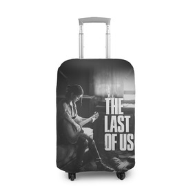 Чехол для чемодана 3D с принтом THE LAST OF US в городе Новоалтайск, 86% полиэфир, 14% спандекс | двустороннее нанесение принта, прорези для ручек и колес | cicadas | fireflies | naughty dog | the last of us | the last of us part 2 | джоэл | последние из нас | цикады | элли