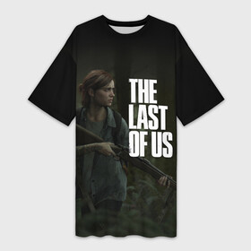 Платье-футболка 3D с принтом THE LAST OF US в городе Новоалтайск,  |  | cicadas | fireflies | naughty dog | the last of us | the last of us part 2 | джоэл | последние из нас | цикады | элли