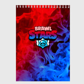 Скетчбук с принтом BRAWL STARS в городе Новоалтайск, 100% бумага
 | 48 листов, плотность листов — 100 г/м2, плотность картонной обложки — 250 г/м2. Листы скреплены сверху удобной пружинной спиралью | android | brawl stars | crow | games | leon | mobile game | stars | ворон | игры | леон | мобильные игры
