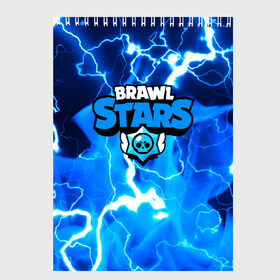 Скетчбук с принтом BRAWL STARS в городе Новоалтайск, 100% бумага
 | 48 листов, плотность листов — 100 г/м2, плотность картонной обложки — 250 г/м2. Листы скреплены сверху удобной пружинной спиралью | android | brawl stars | crow | games | leon | mobile game | stars | ворон | игры | леон | мобильные игры