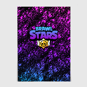 Постер с принтом BRAWL STARS в городе Новоалтайск, 100% бумага
 | бумага, плотность 150 мг. Матовая, но за счет высокого коэффициента гладкости имеет небольшой блеск и дает на свету блики, но в отличии от глянцевой бумаги не покрыта лаком | brawl | brawlstars. star | leon | stars | бо | бравлстарс | брок | булл | ворон | джесси | динамайк | кольт | леон | нита | спайк | стар | шелли