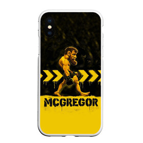 Чехол для iPhone XS Max матовый с принтом McGregor в городе Новоалтайск, Силикон | Область печати: задняя сторона чехла, без боковых панелей | anthony | championship | conor | fighting | mcgregor | mma | ufc | ultimate | абсолютный | бойцовский | бокс | бразильское | джиу джитсу | ирландия | капоэйра | карате | конор | макгрегор | мма | октагон | тхэквондо | чемпионат