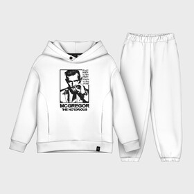 Детский костюм хлопок Oversize с принтом Конор Макгрегор в городе Новоалтайск,  |  | conor mcgregor | mma | ssru | the notorious | ufc | боец | конор макгрегор | миксфайт | чемпион