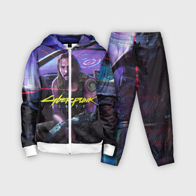 Детский костюм 3D с принтом CYBERPUNK 2077   КИАНУ в городе Новоалтайск,  |  | 2077 | cyber | cyberpunk | demon | glitch | keanu | logo | punk | reeves | samurai | symbol | team | trauma | глитч | демон | киану | кибер | киберпанк | клан | лого | логотип | огонь | панк | ривз | самурай | символ