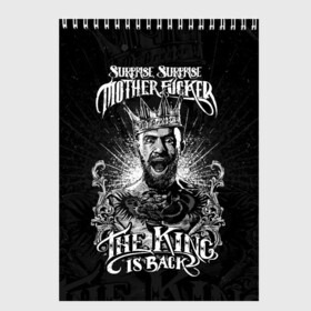 Скетчбук с принтом Конор Макгрегор в городе Новоалтайск, 100% бумага
 | 48 листов, плотность листов — 100 г/м2, плотность картонной обложки — 250 г/м2. Листы скреплены сверху удобной пружинной спиралью | conor mcgregor | mma | the notorious | ufc | боец | конор макгрегор | миксфайт | чемпион