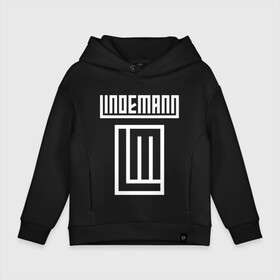 Детское худи Oversize хлопок с принтом LINDEMANN в городе Новоалтайск, френч-терри — 70% хлопок, 30% полиэстер. Мягкий теплый начес внутри —100% хлопок | боковые карманы, эластичные манжеты и нижняя кромка, капюшон на магнитной кнопке | lindeman | lindemann | logo | music | pain | rammstein | rock | rumstein | till | группа | линдеман | линдеманн | лого | логотип | метал | музыка | пэйн | раммштайн | рамштаин | рамштайн | рок | символ | тилль